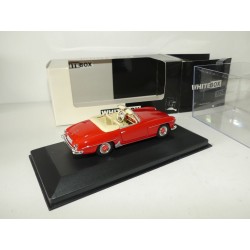 MERCEDES 190 SL 1955 Rouge WHITEBOX 1:43 