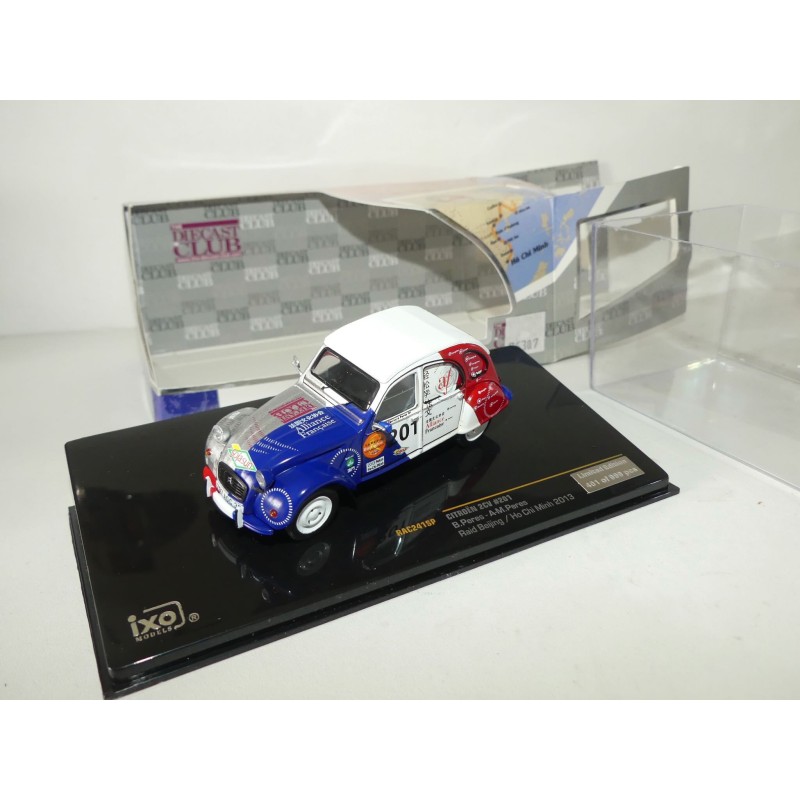 CITROEN 2CV RAID BEIJING-HO CHI MINH 2013 IXO RAC241SP 1:43