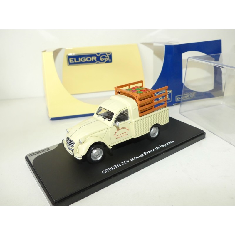 CITROEN 2CV PICK UP LIVREUR DE LEGUMES ELIGOR 1:43