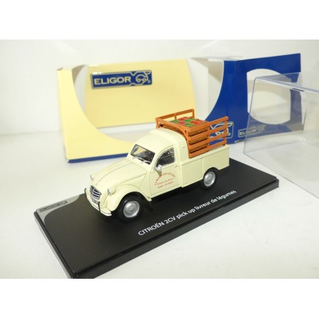 CITROEN 2CV PICK UP LIVREUR DE LEGUMES ELIGOR 1:43