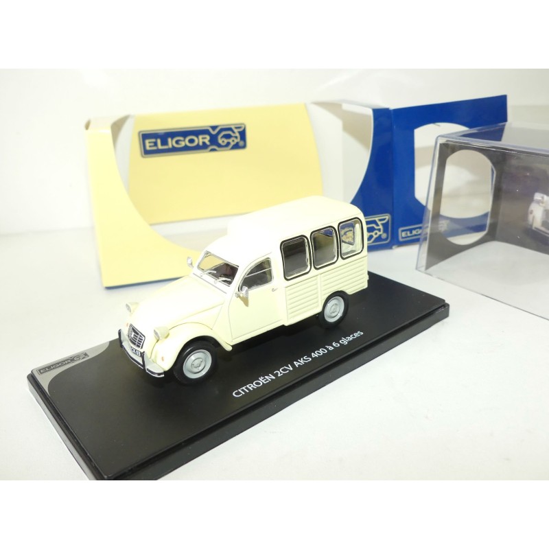 CITROEN 2CV AKS 400 A 6 GLACES ELIGOR 1:43