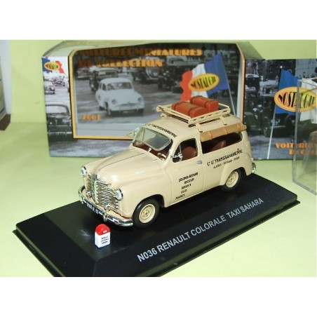 RENAULT COLORALE TAXI SAHARA NOSTALGIE N036 1:43