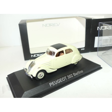 PEUGEOT 302 BERLINE Beige NOREV 1:43