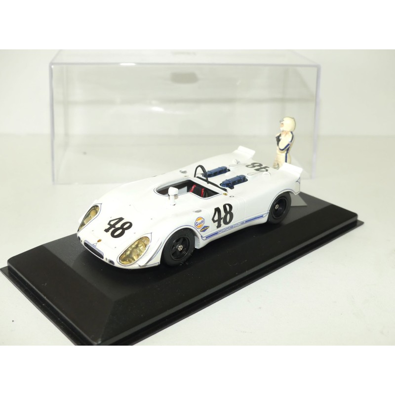 PORSCHE 908 N°48 SEBRING 1970 STEVE McQUEEN STARTER 1:43 avec figurine