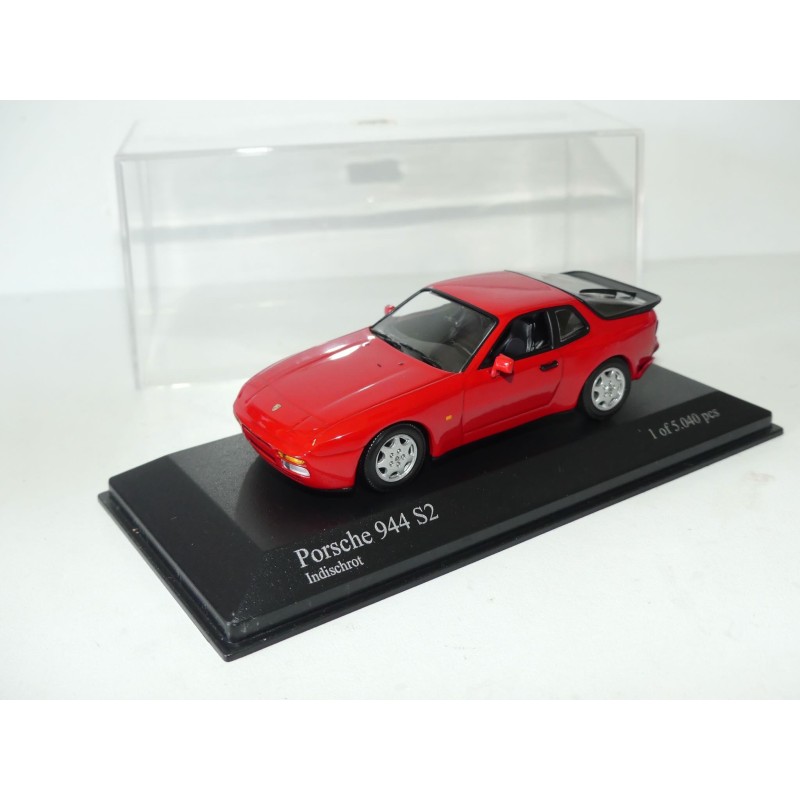 PORSCHE 944 S2 1989 Rouge MINICHAMPS 1:43