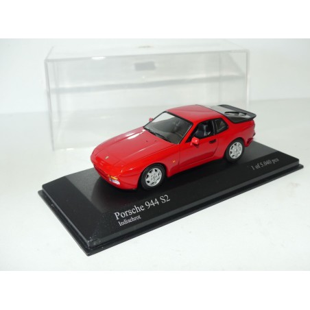 PORSCHE 944 S2 1989 Rouge MINICHAMPS 1:43