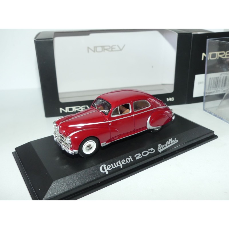 PEUGEOT 203 DARL\'MAT Bordeaux NOREV 1:43