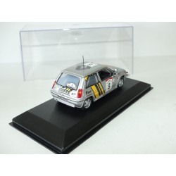RENAULT 5 GT TURBO RALLYE IVORY COAST 1989 A. OREILLE UNIVERSAL HOBBIES 1:43 imperfection