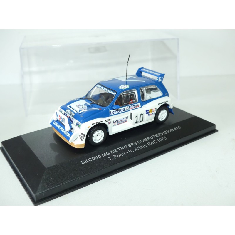 MG METRO 6R4 RALLYE RAC 1985 T. POND VITESSE SKC040 1:43 Version nuit