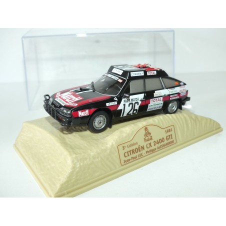 CITROEN CX 2400 GTi N°126 RALLYE A DAKAR 1981 NOREV 1:43