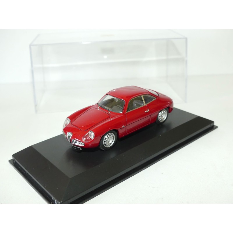 ALFA ROMEO GIULIETTA SZ 1960 Rouge BANG 7160 1:43