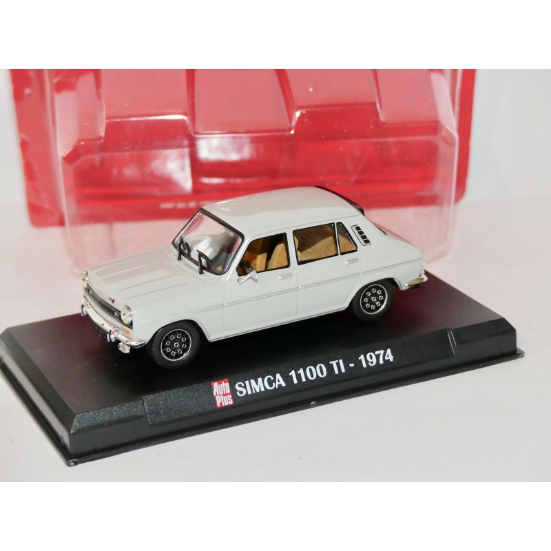 copy of SIMCA 1100 Ti 1974 Gris AUTO PLUS 1:43