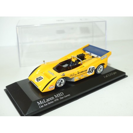 McLAREN M8D N°48 CAN AM SERIE 1970 D. GURNEY MINICHAMPS 1:43