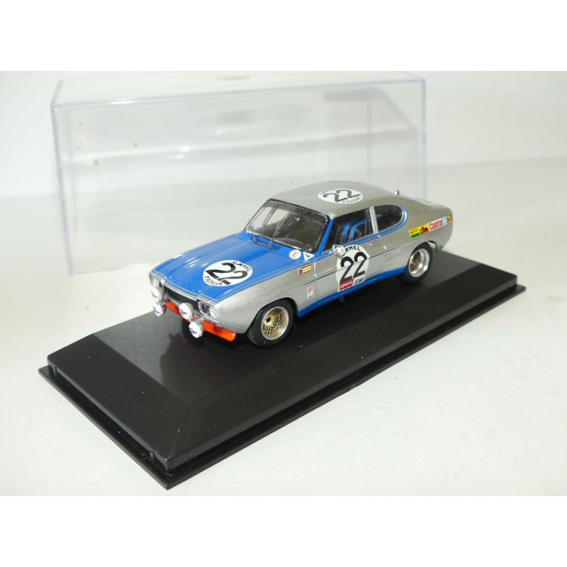 FORD CAPRI 2600 RS N°22 24H DE SPA 1971 TROFEU 1:43