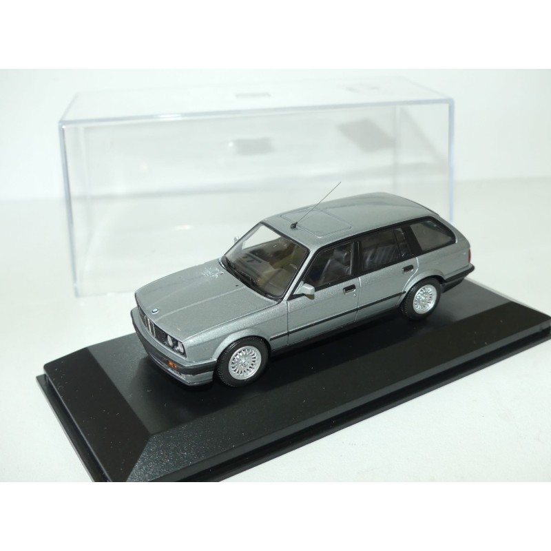 BMW SERIE 3 320 i TOURING E30 1989 Gris MINICHAMPS 1:43