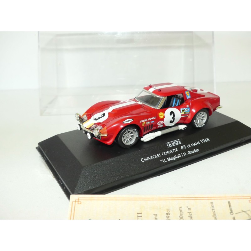 CHEVROLET CORVETTE N°13 LE MANS 1968 VITESSE QLM026 1:43