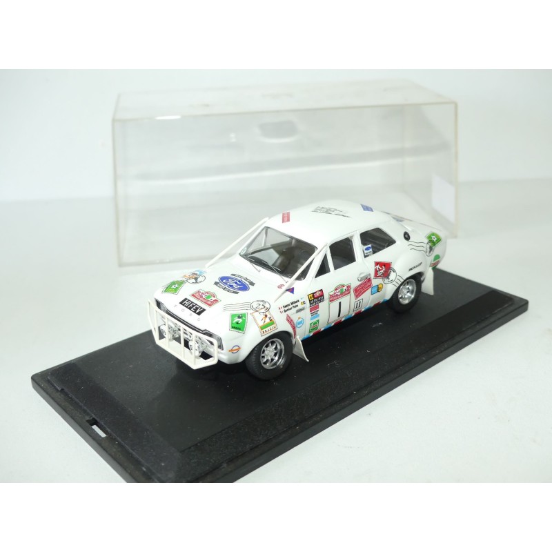 FORD ESCORT 1600 TC N°1 RALLYE LONDRE MEXIQUE 1995 TROFEU 1:43