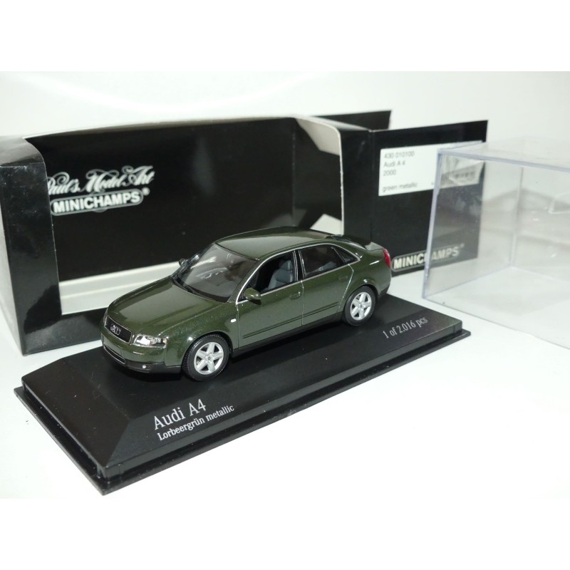 AUDI A4 B6 2000 Vert Lorbeergrun MINICHAMPS 1:43