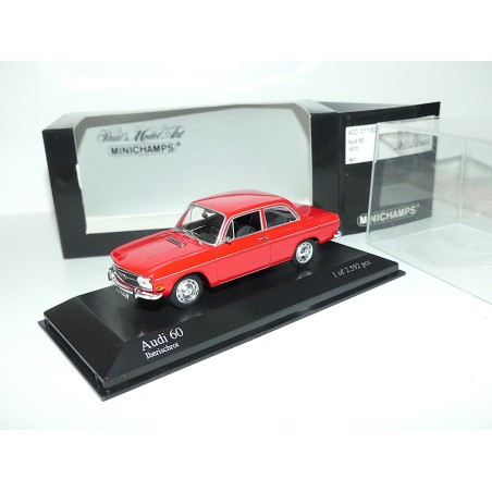 AUDI 60 1970 Rouge MINICHAMPS 1:43