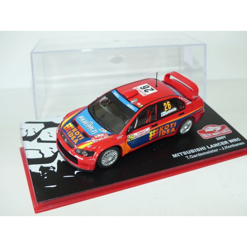 MITSUBISHI LANCER WRC RALLYE MONTE CARLO 2007 GARDEMEISTER ALTAYA 1:43 7Ã¨me 
