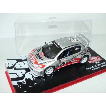 PEUGEOT 206 WRC RALLYE MONTE CARLO 2003 C. ROBERT ALTAYA 1:43 6Ã¨me 