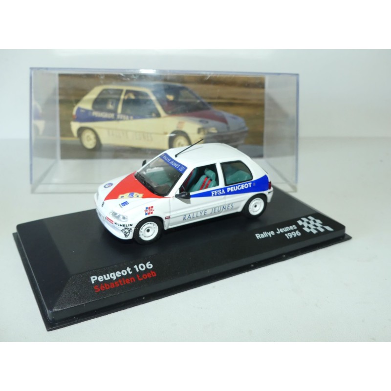 PEUGEOT 106 RALLYE JEUNES 1996 S. LOEB ALTAYA 1:43