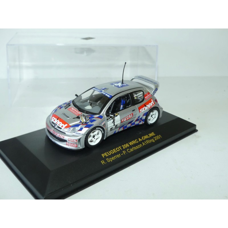 PEUGEOT 206 WRC RALLYE DE A1 RING AUSTRALIE 2001 SPERRER IXO 1:43