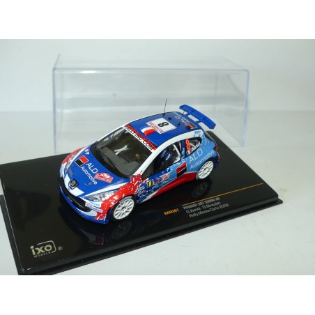 PEUGEOT 207 S2000 RALLYE MONTE CARLO 2009 D. AURIOL IXO RAM367 1:43