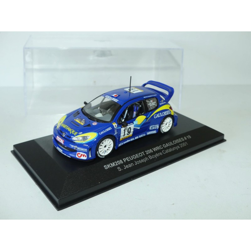 PEUGEOT 206 WRC RALLYE DE CATALOGNE 2001 S.J. JOSEPH VITESSE SKM208 1:43