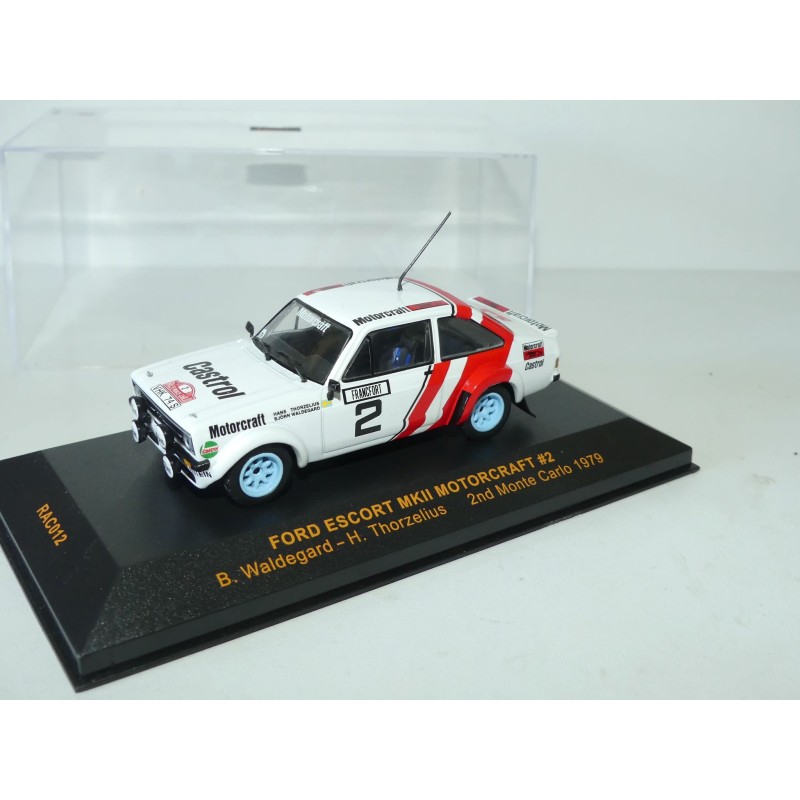 FORD ESCORT MK II RALLYE MONTE CARLO 1979 B. WALDEGARD IXO RAC012 1:43 
