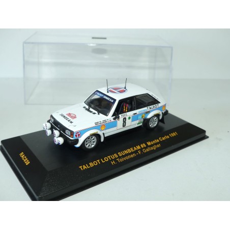 TALBOT LOTUS SUNBEAM RALLYE MONTE CARLO 1981 H. TOIVENEN IXO RAC038 1:43