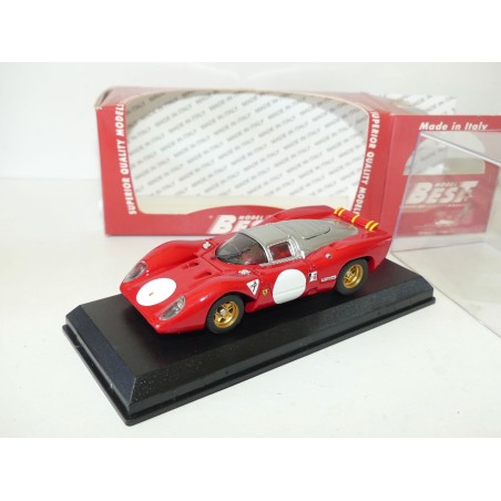 FERRARI 312 P COUPE MONZA 1969 BEST 9370 1:43