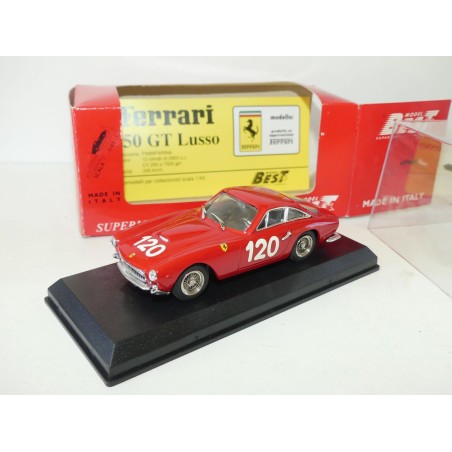 FERRARI 250 GTL N°120 TARGA FLORIO 1964 BEST 9078 1:43 imperfection