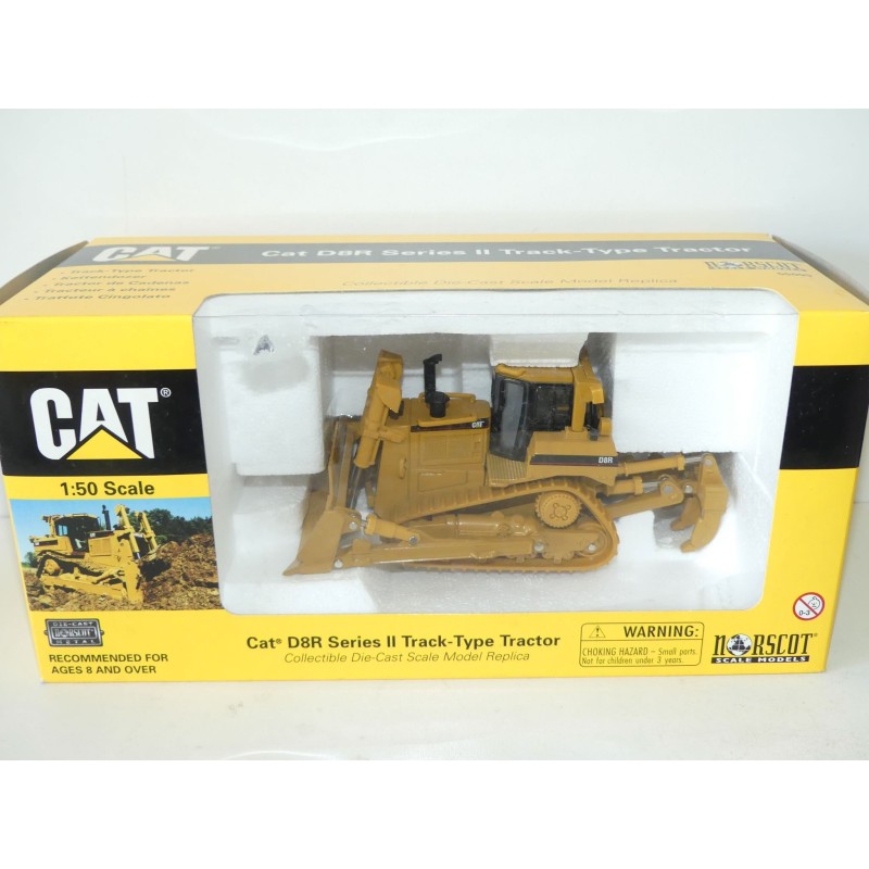 CAT D8R SERIES II TRACK TYPE TRACTOR NORSCOT 1:50