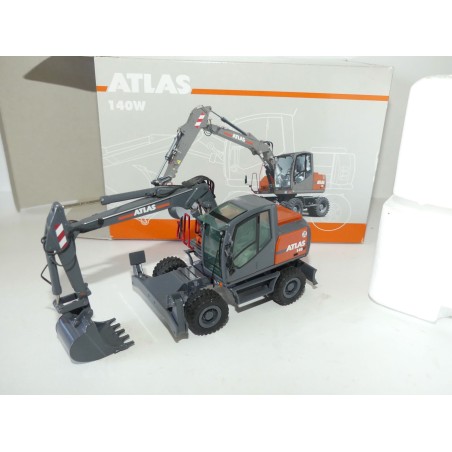 ATLAS 140 W MOBILE EXCAVATOR NZG 1:50