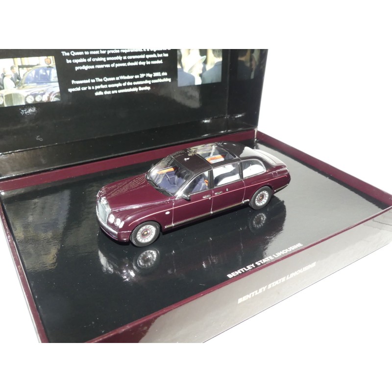 BENTLEY STATE LIMOUSINE QUEEN FOR GOLDEN JUBILEE IN 2002 MINICHAMPS 1:43