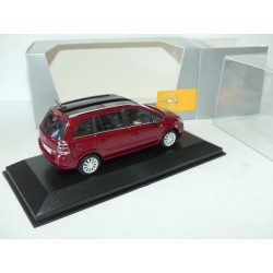 OPEL ZAFIRA B Rouge Bordeaux MINICHAMPS 1:43