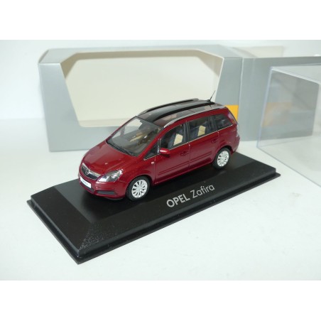 OPEL ZAFIRA B Rouge Bordeaux MINICHAMPS 1:43