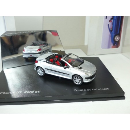 PEUGEOT 206 CC Gris NOREV 1:43