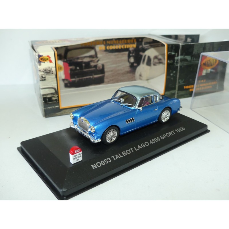 TALBOT LAGO 4500 SPORT 1956 Bleu NOSTALGIE NO053 1:43