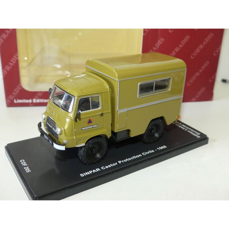 SINPAR CASTOR PROTECTION CIVILE IXO COFRADIS 1:43