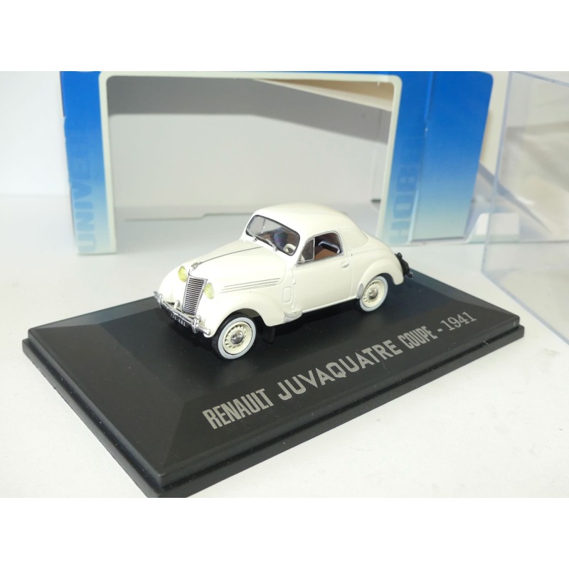 RENAULT JUVAQUATRE COUPE 1941 Blanc UNIVERSAL HOBBIES 1:43
