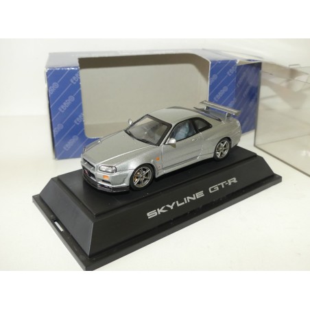 NISSAN SKYLINE GT-R R34 V-SPEC Gris EBBRO 58 1:43
