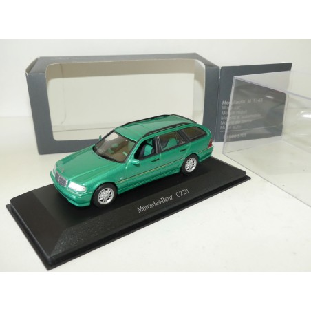 MERCEDES CLASSE C 220 BREAK W202 1997 Vert MINICHAMPS 1:43