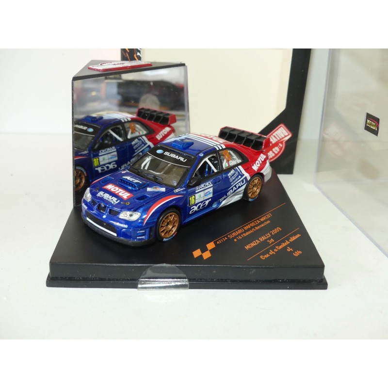 SUBARU IMPREZA WRC 07 RALLYE MONZA 2009 BABINI VITESSE 1:43