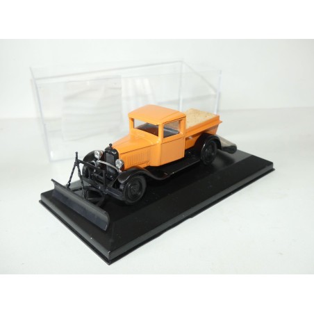 CITROEN C4 CHASSE NEIGE SABLEUSE KIT Monte MVI sur base Solido 1:43
