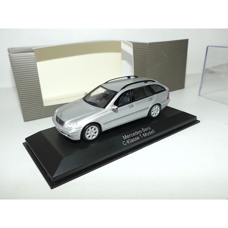 MERCEDES CLASSE C T MODEL W203 2001 Gris MINICHAMPS 1:43