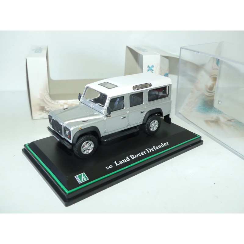 LAND ROVER DEFENDER Gris OLIEX CARARAMA 1:43 boite vitrine