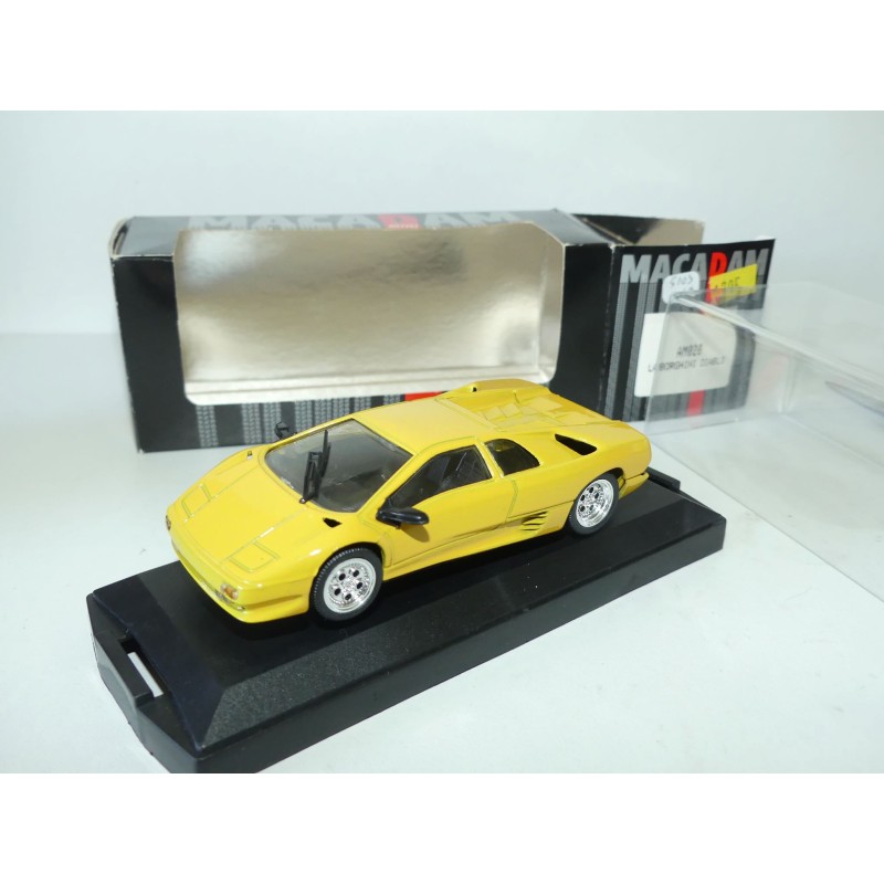 LAMBORGHINI DIABLO Jaune MACADAM 1:43