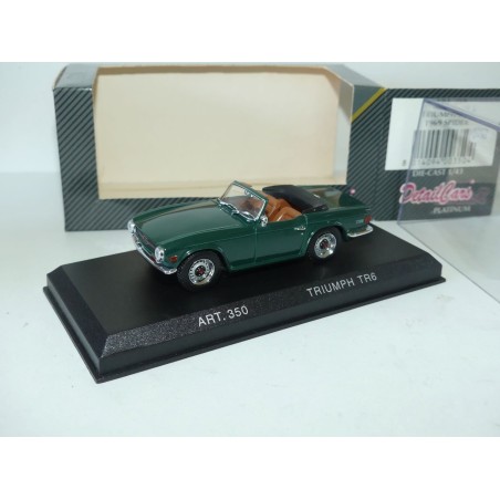 TRIUMPH TR6 SPIDER 1969 Vert DETAILCARS 350 1:43